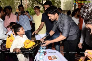 Kalyan Ram & MLA team visit Keshava Trust Orphanage