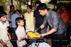 Kalyan Ram & MLA team visit Keshava Trust Orphanage