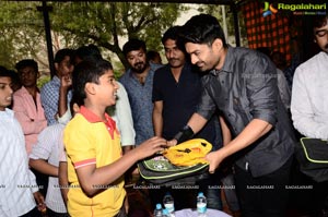 Kalyan Ram & MLA team visit Keshava Trust Orphanage