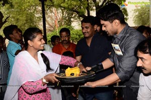 Kalyan Ram & MLA team visit Keshava Trust Orphanage