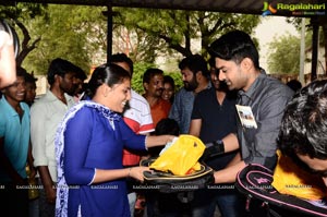 Kalyan Ram & MLA team visit Keshava Trust Orphanage