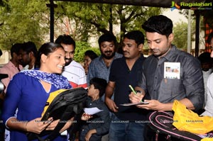 Kalyan Ram & MLA team visit Keshava Trust Orphanage