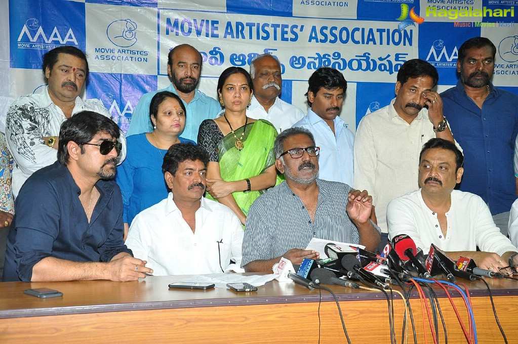 MAA Press Meet Against Sri Reddy