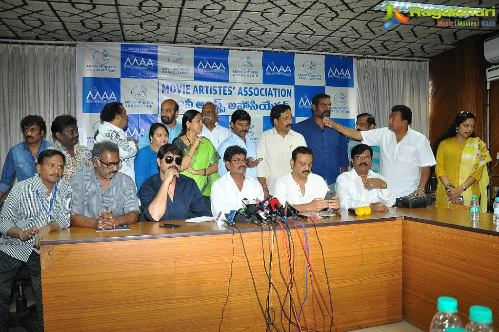 MAA Press Meet Against Sri Reddy