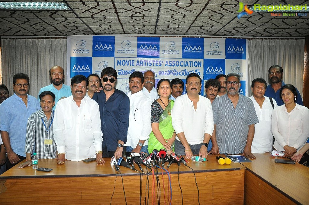 MAA Press Meet Against Sri Reddy