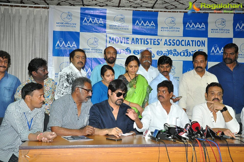 MAA Press Meet Against Sri Reddy