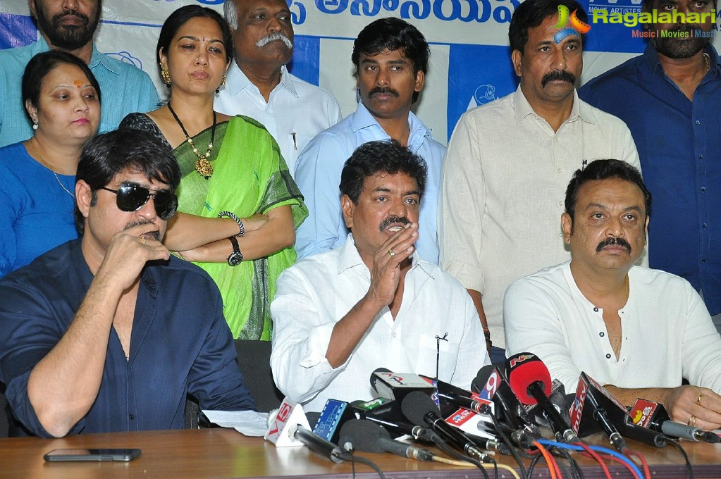 MAA Press Meet Against Sri Reddy