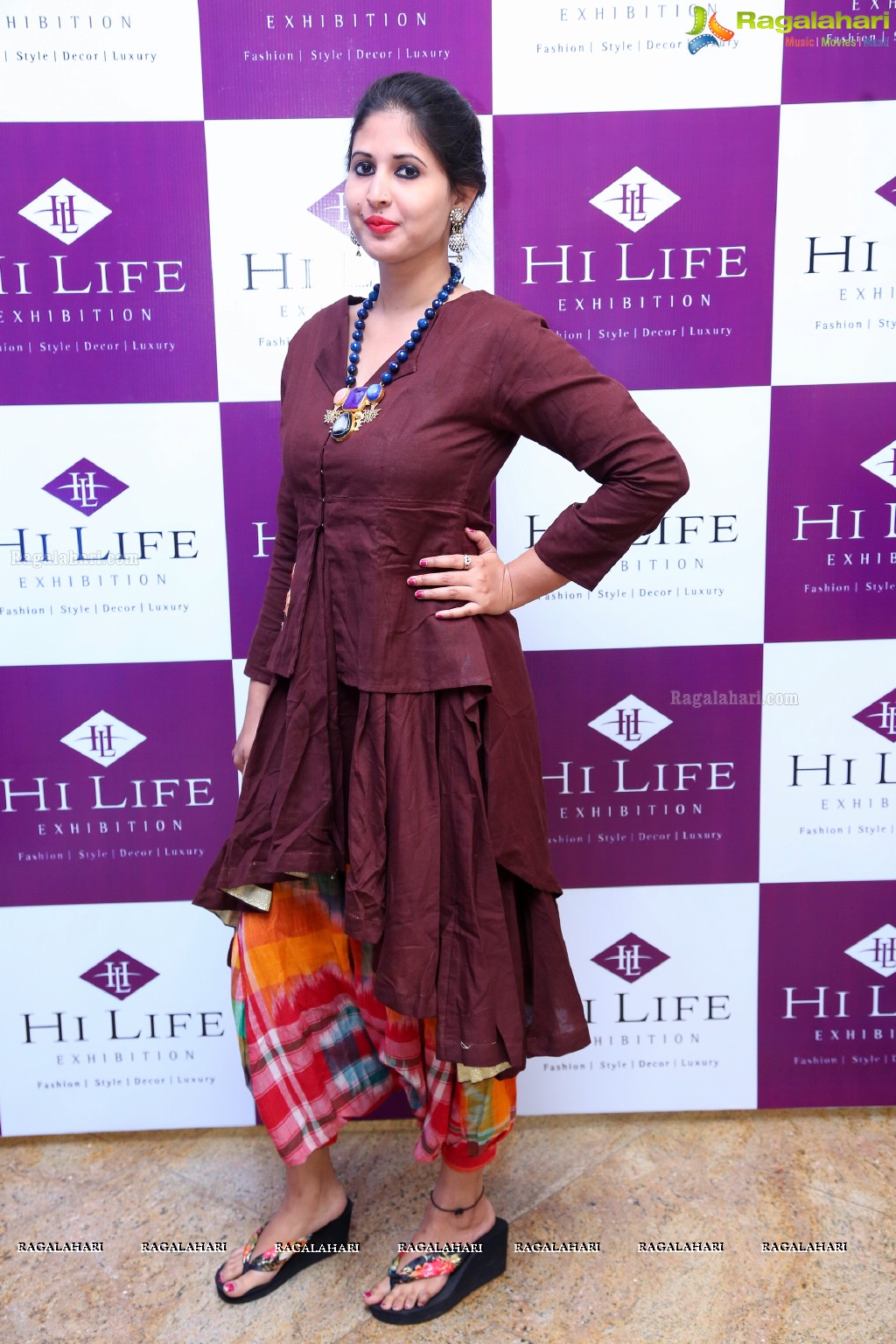 Rukshar Dhillon, Priyanka Kumari and Apeksha Porwal launches Hi Life Luxury Fashion Exhibition at HICC Novotel, Hyderabad