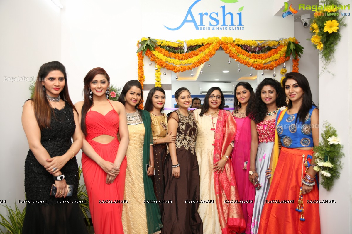 Grand Launch of Arshi - Skin and Hair Clinic, Madinaguda, Hyderabad