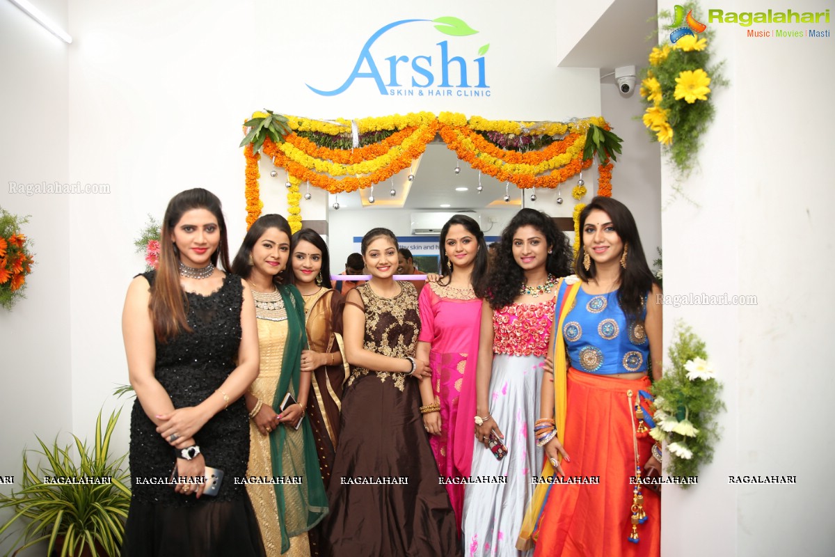 Grand Launch of Arshi - Skin and Hair Clinic, Madinaguda, Hyderabad