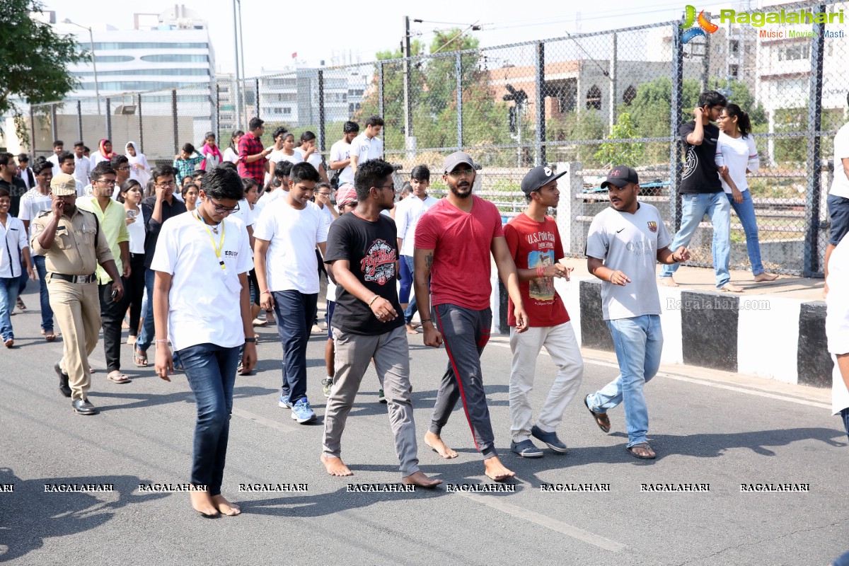 Barefoot March - Justice For Asifa at Necklace Road