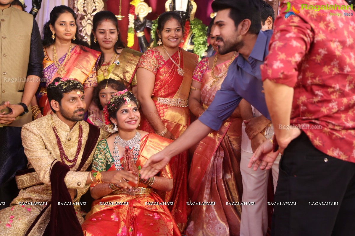 Boyapati Srinu Niece Tejaswini Weds Midhun Sarath