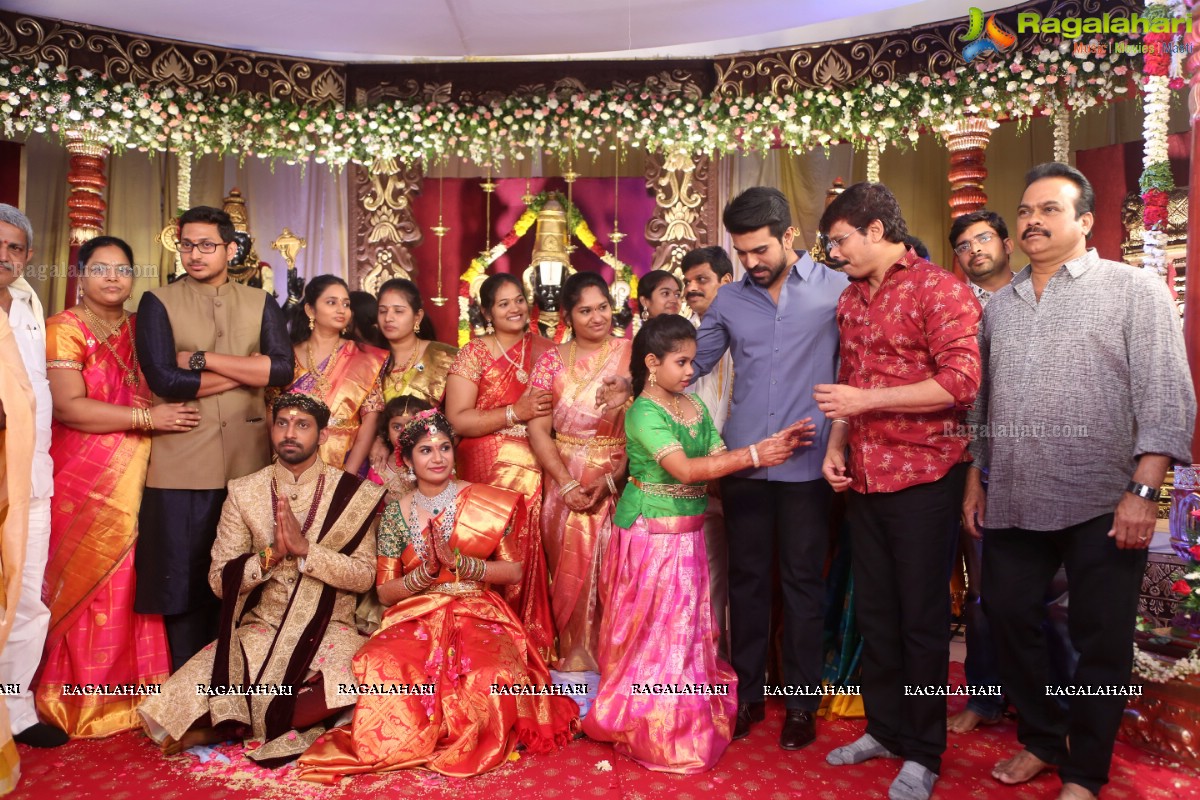 Boyapati Srinu Niece Tejaswini Weds Midhun Sarath