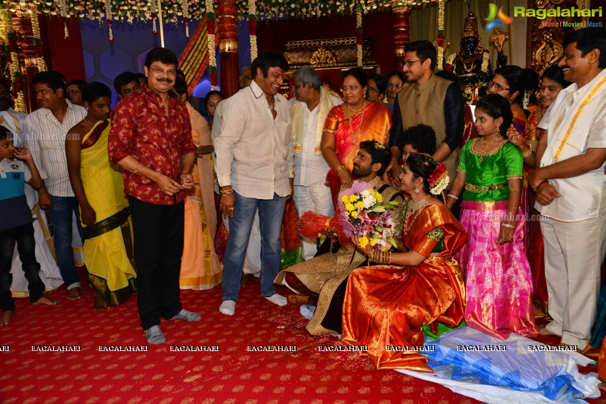 Boyapati Srinu Niece Tejaswini Weds Midhun Sarath