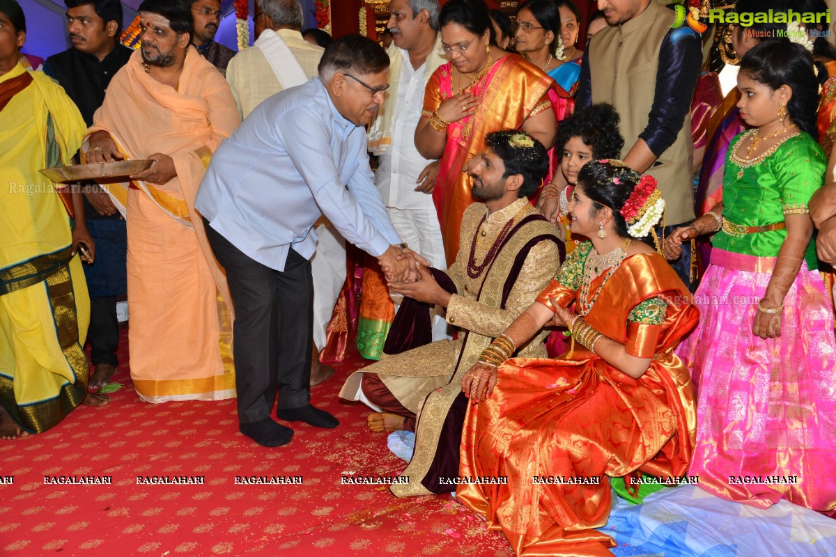 Boyapati Srinu Niece Tejaswini Weds Midhun Sarath