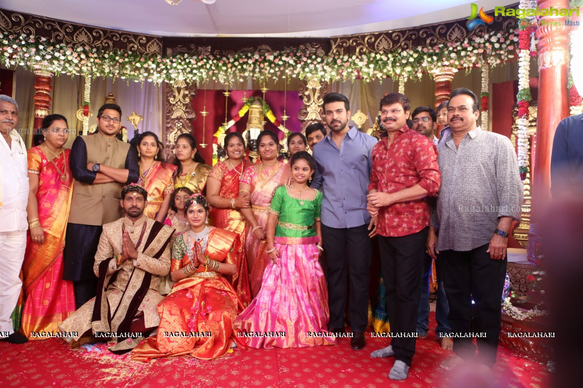 Boyapati Srinu Niece Tejaswini Weds Midhun Sarath