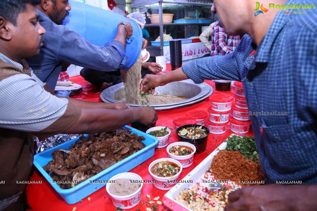 Season's 1st Haleem Launch at Cafe 555, Masab Tank, Hyderabad