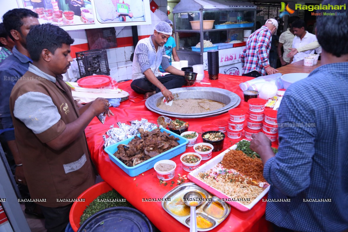 Season's 1st Haleem Launch at Cafe 555, Masab Tank, Hyderabad