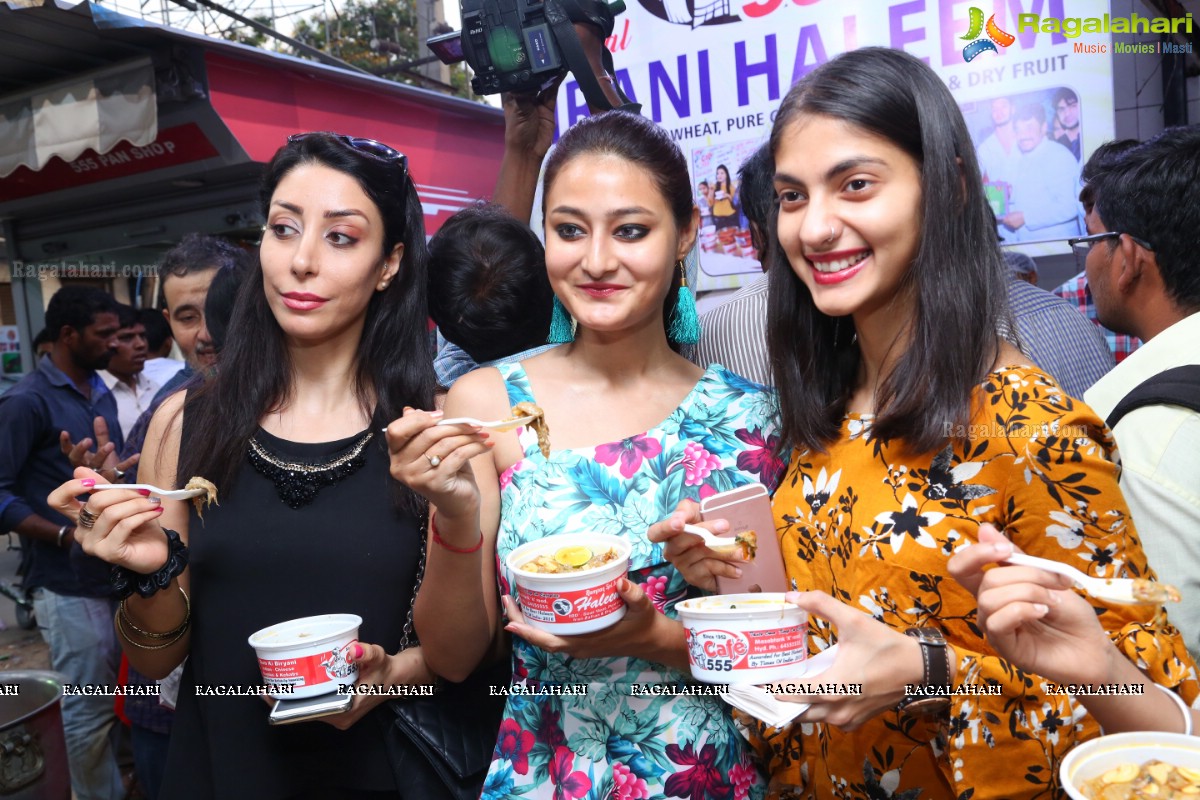 Season's 1st Haleem Launch at Cafe 555, Masab Tank, Hyderabad