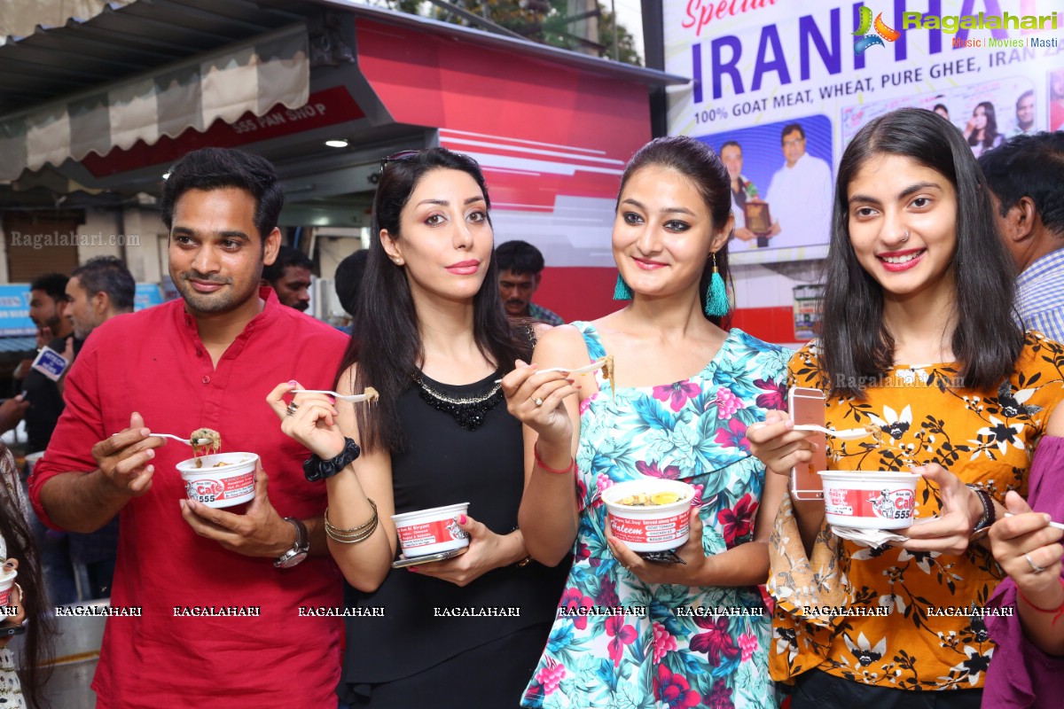 Season's 1st Haleem Launch at Cafe 555, Masab Tank, Hyderabad