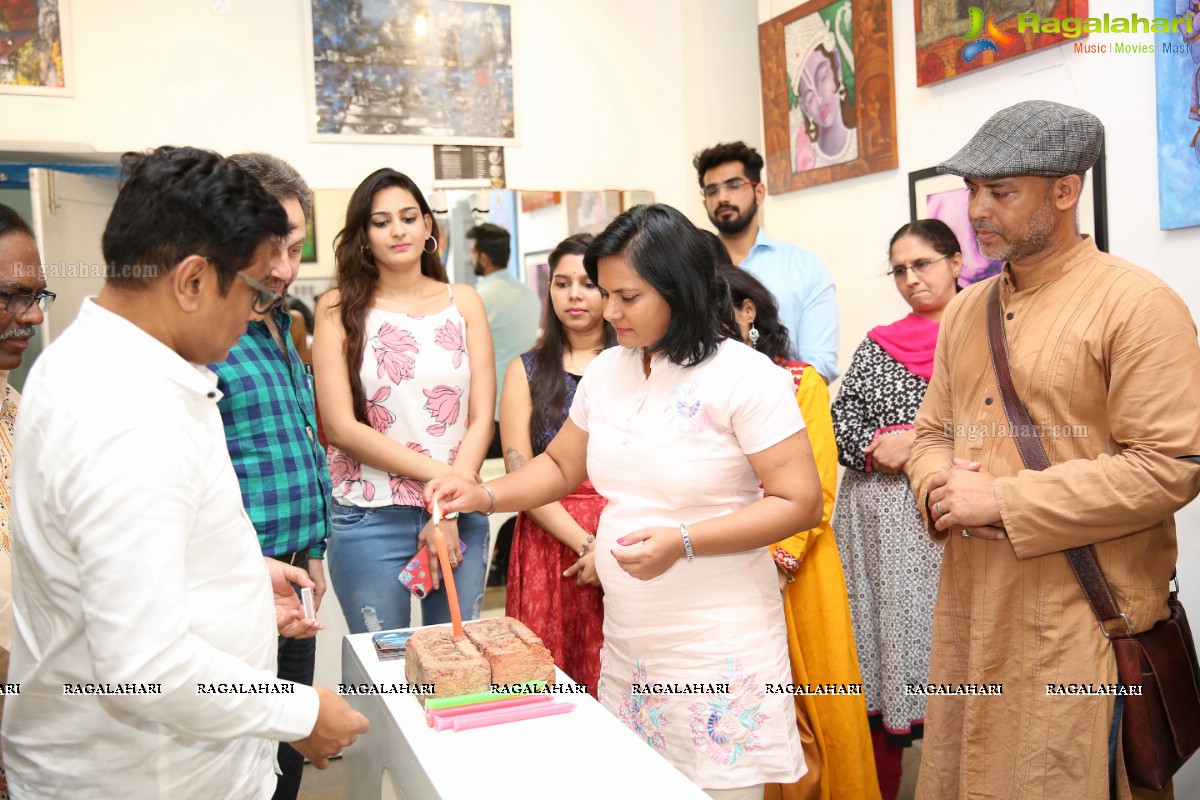 Canvas of India Art Exhibition at Joyess Lifestyle