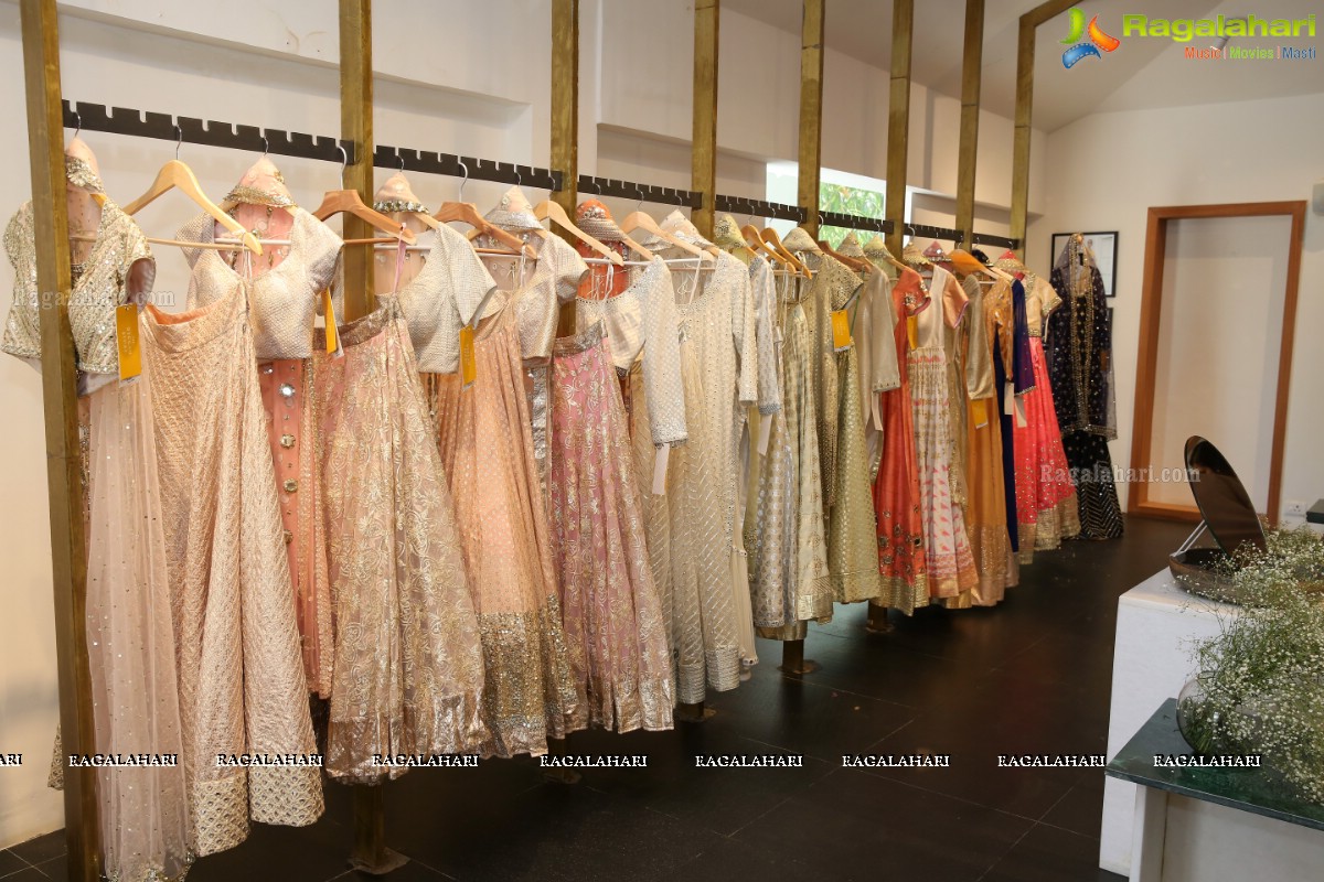 Sahiba - Spring Summer 2018 Collection Launch by Abhinav Mishra at The Deccan Story