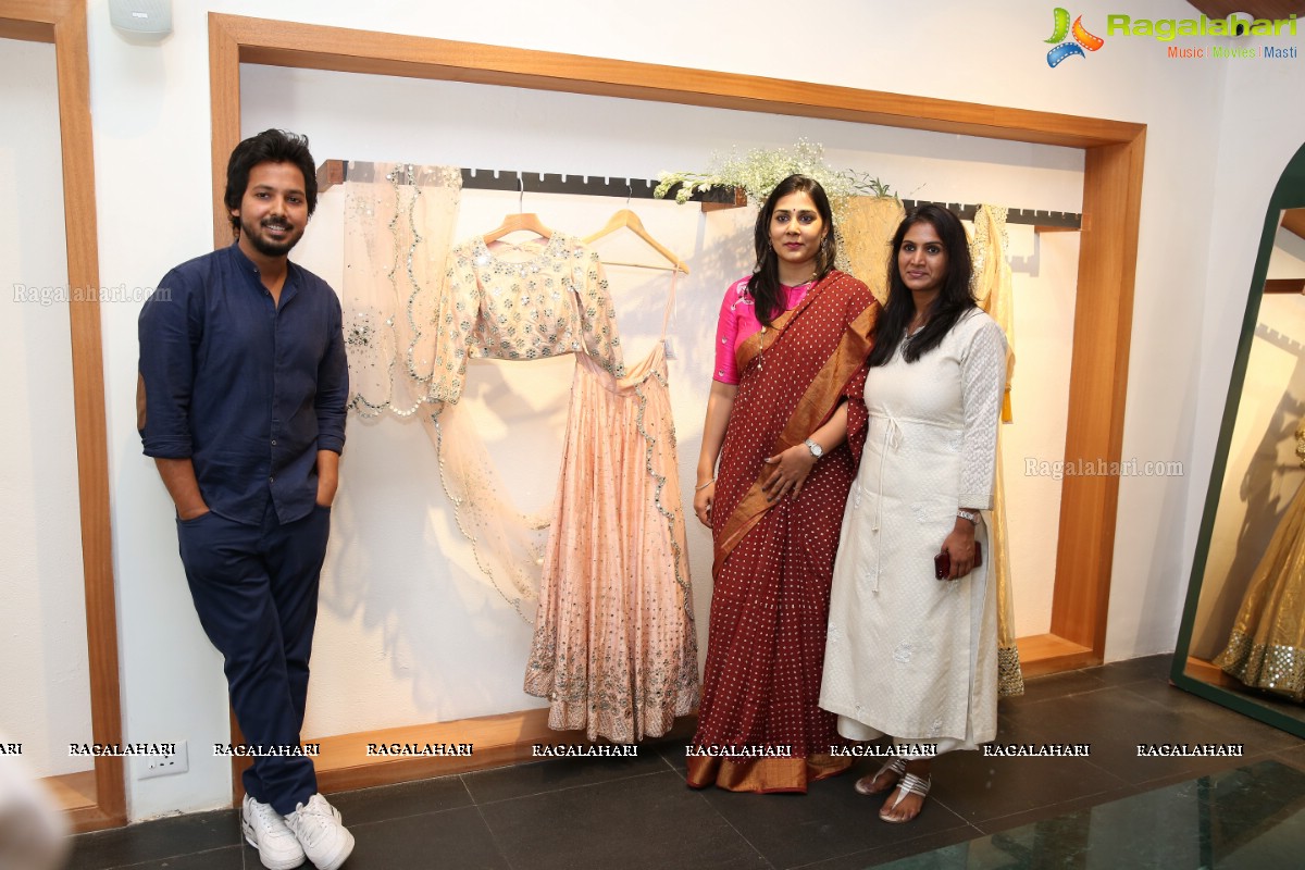 Sahiba - Spring Summer 2018 Collection Launch by Abhinav Mishra at The Deccan Story