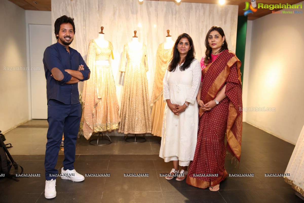 Sahiba - Spring Summer 2018 Collection Launch by Abhinav Mishra at The Deccan Story