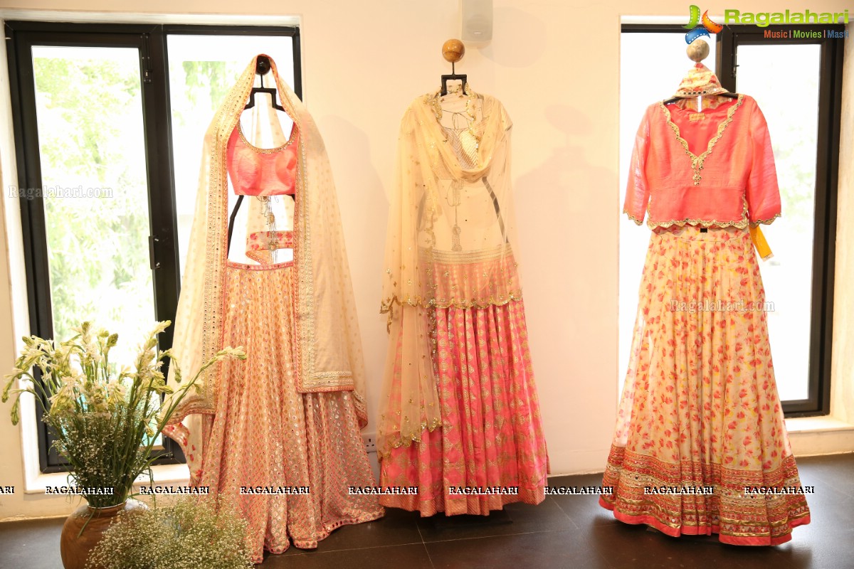 Sahiba - Spring Summer 2018 Collection Launch by Abhinav Mishra at The Deccan Story