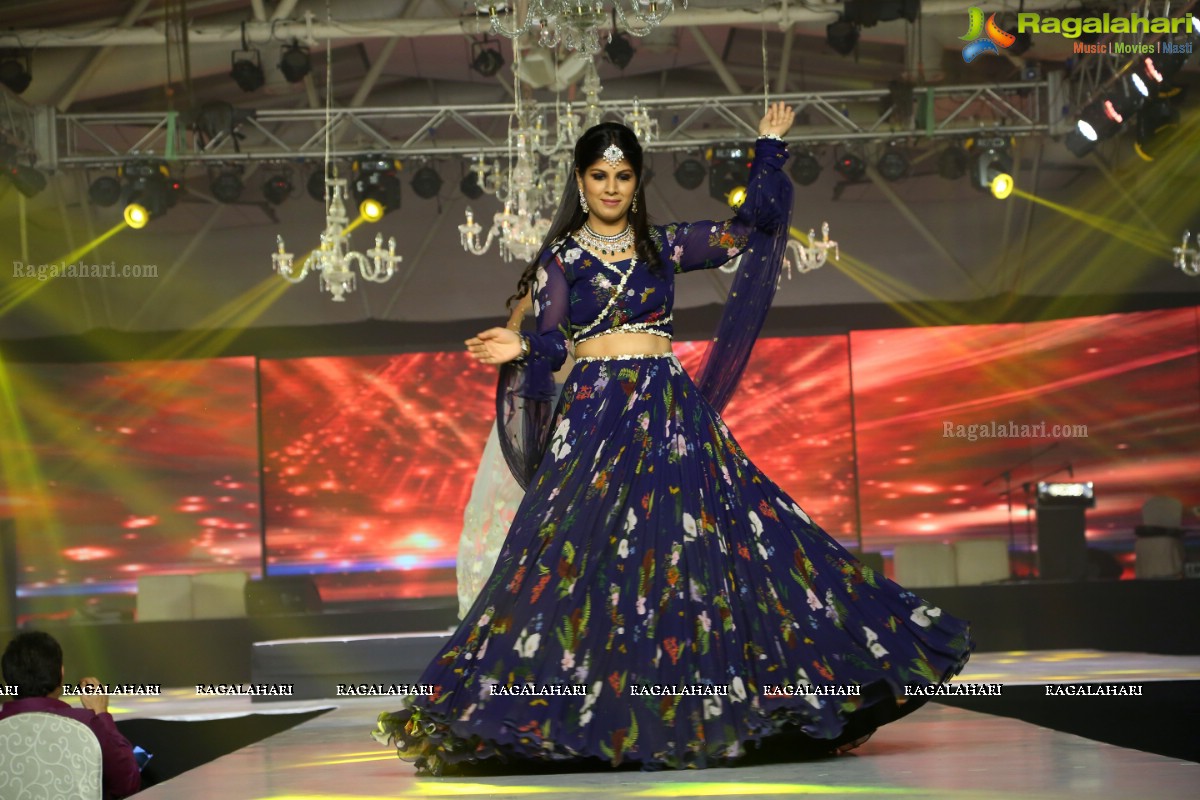 Annual Fundraiser 'Fashion Ramp Walk' by Rotary Club of Hyderbad Deccan at N Convention, Hyderabad