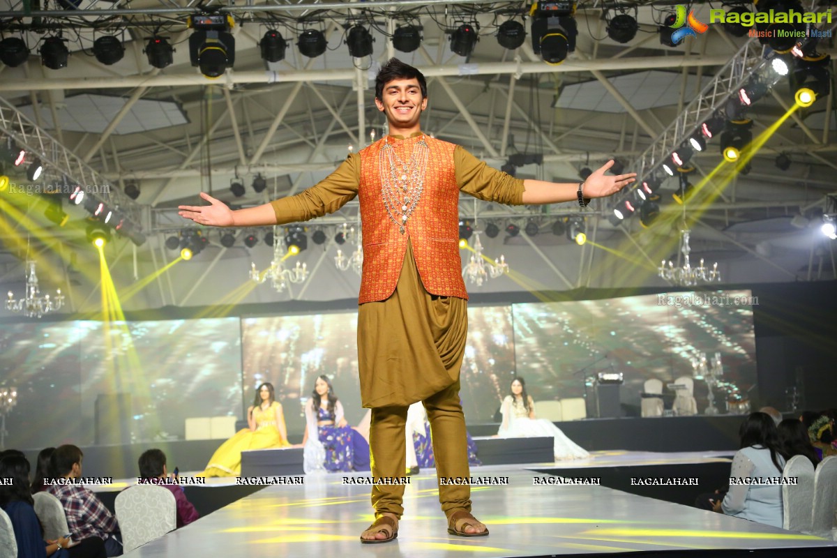 Annual Fundraiser 'Fashion Ramp Walk' by Rotary Club of Hyderbad Deccan at N Convention, Hyderabad