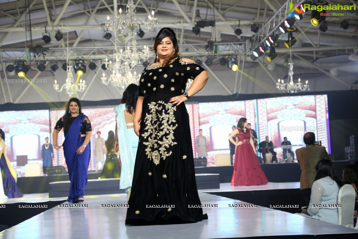 Annual Fundraiser 'Fashion Ramp Walk' by Rotary Club of Hyderbad Deccan at N Convention, Hyderabad