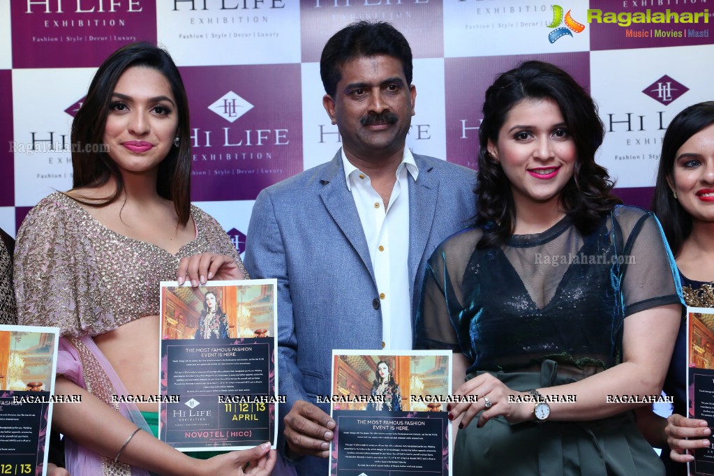 Hi-Life Luxury Fashion Exhibition Curtain Raiser at HICC Novotel, Hyderabad