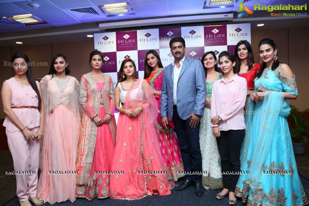 Hi-Life Luxury Fashion Exhibition Curtain Raiser at HICC Novotel, Hyderabad