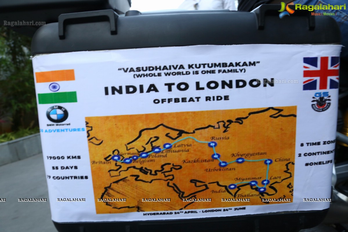 Bike Ride - Hyderabad To London By Silk Route