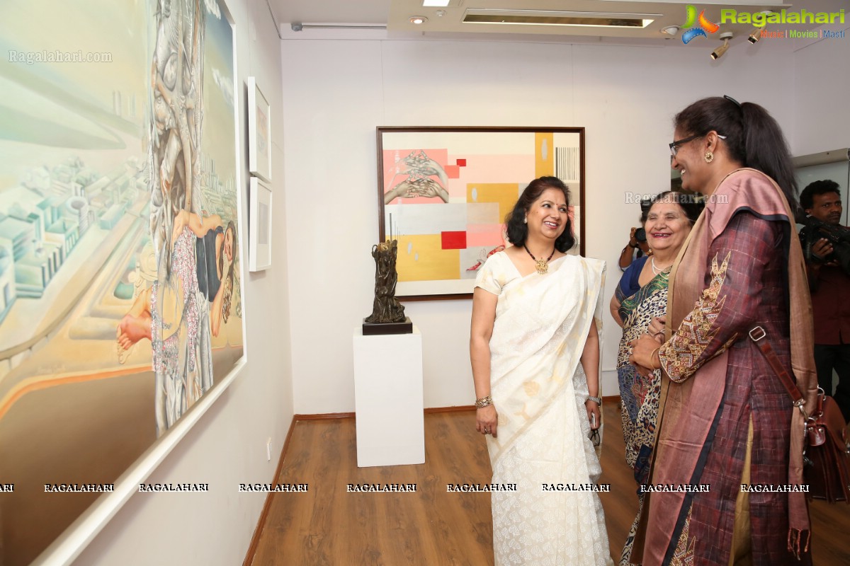 'Soaring Beyond the Self' Inauguration by Renuka Sondhi Gulati at Kalakrithi