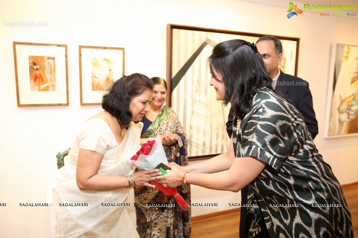 'Soaring Beyond the Self' Inauguration by Renuka Sondhi Gulati at Kalakrithi