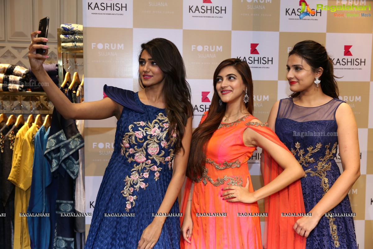 Grand Launch of Kashish Designer Fashion Luxury Showroom at Forum Sujana Mall, Hyderabad