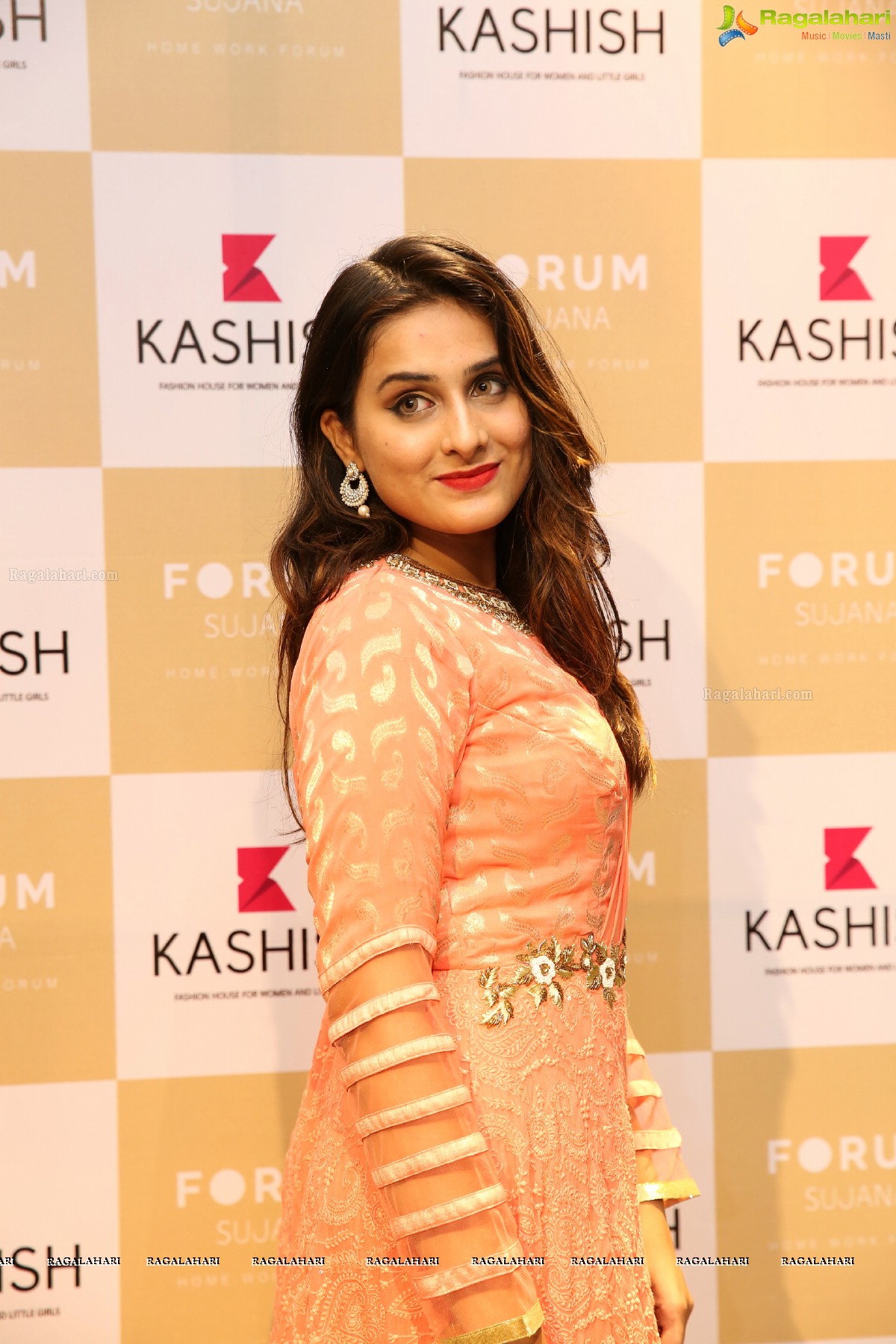 Grand Launch of Kashish Designer Fashion Luxury Showroom at Forum Sujana Mall, Hyderabad