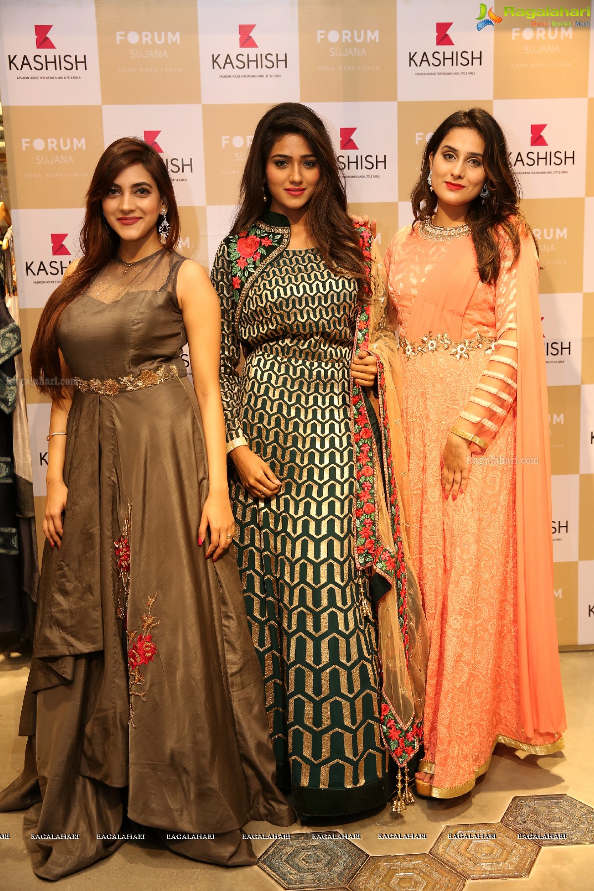 Grand Launch of Kashish Designer Fashion Luxury Showroom at Forum Sujana Mall, Hyderabad