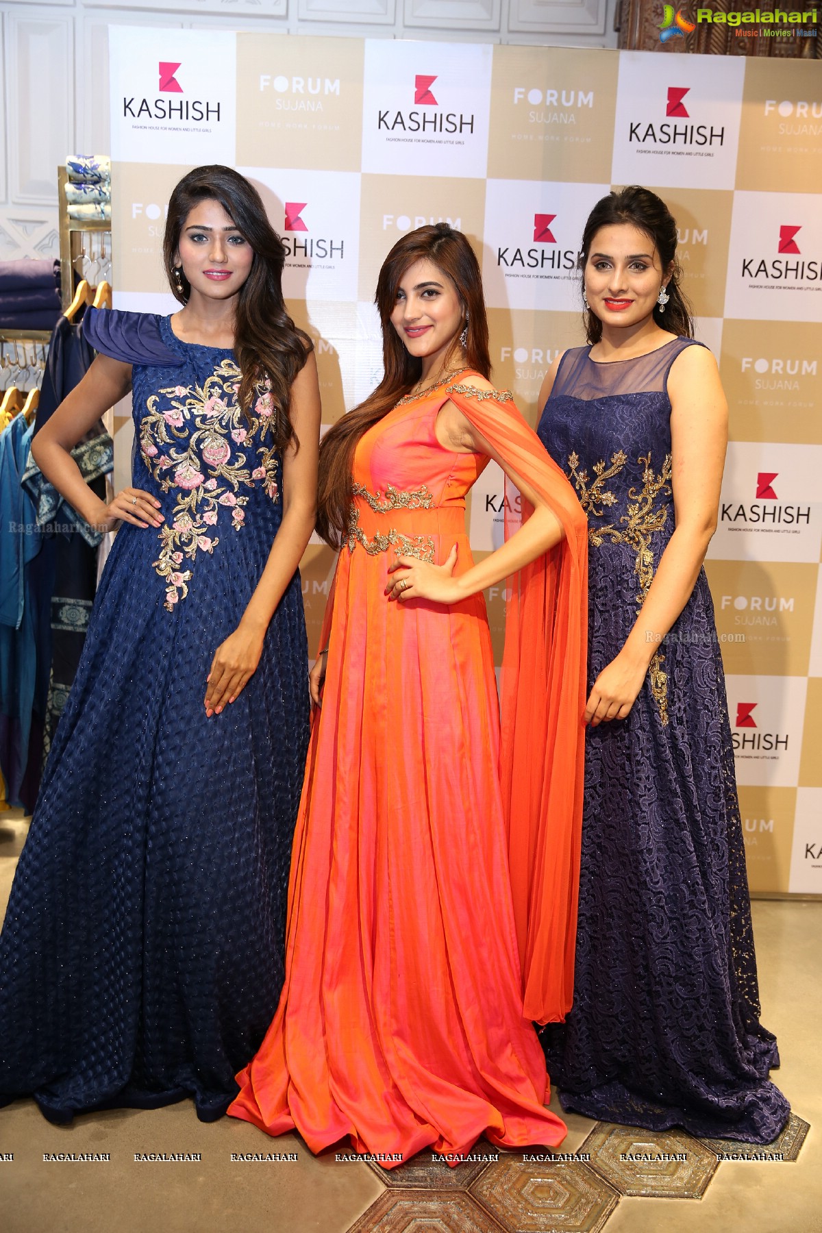 Grand Launch of Kashish Designer Fashion Luxury Showroom at Forum Sujana Mall, Hyderabad