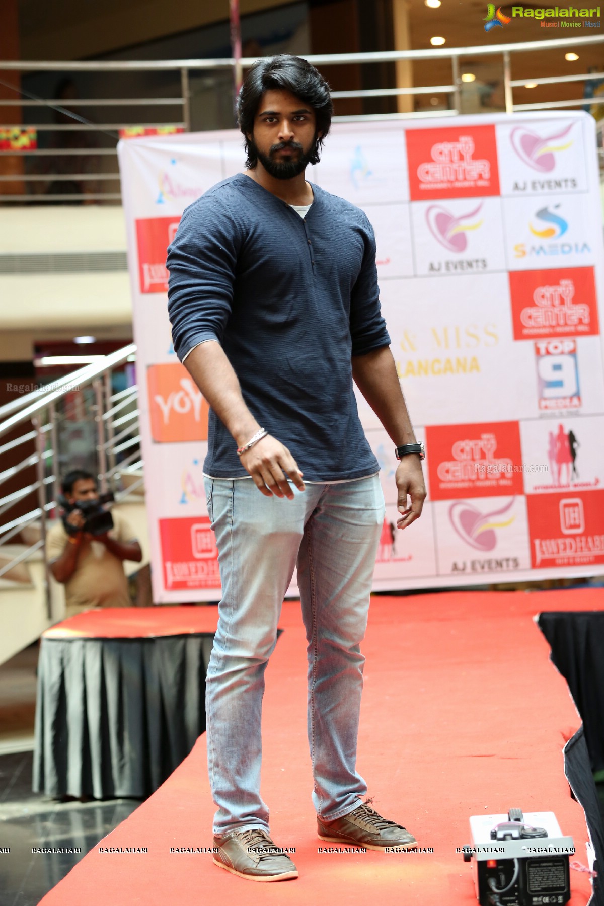 Mr and Miss Telangana Auditions 2018 Finals at City Center Mall, Hyderabad