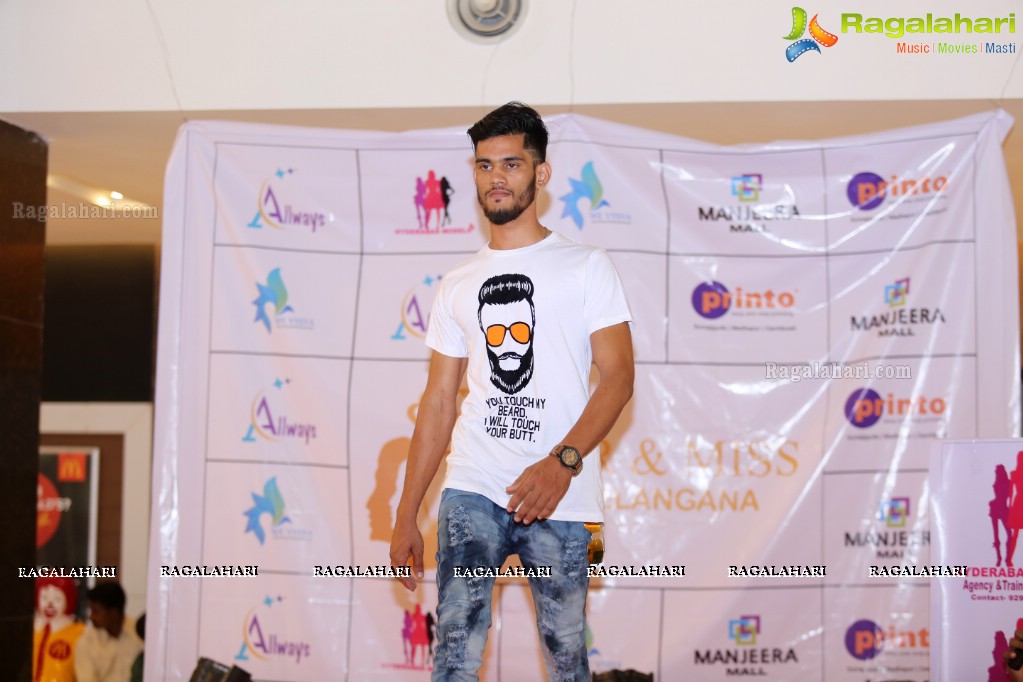 Mr & Miss Telangana 2nd Auditions at Manjeera Mall