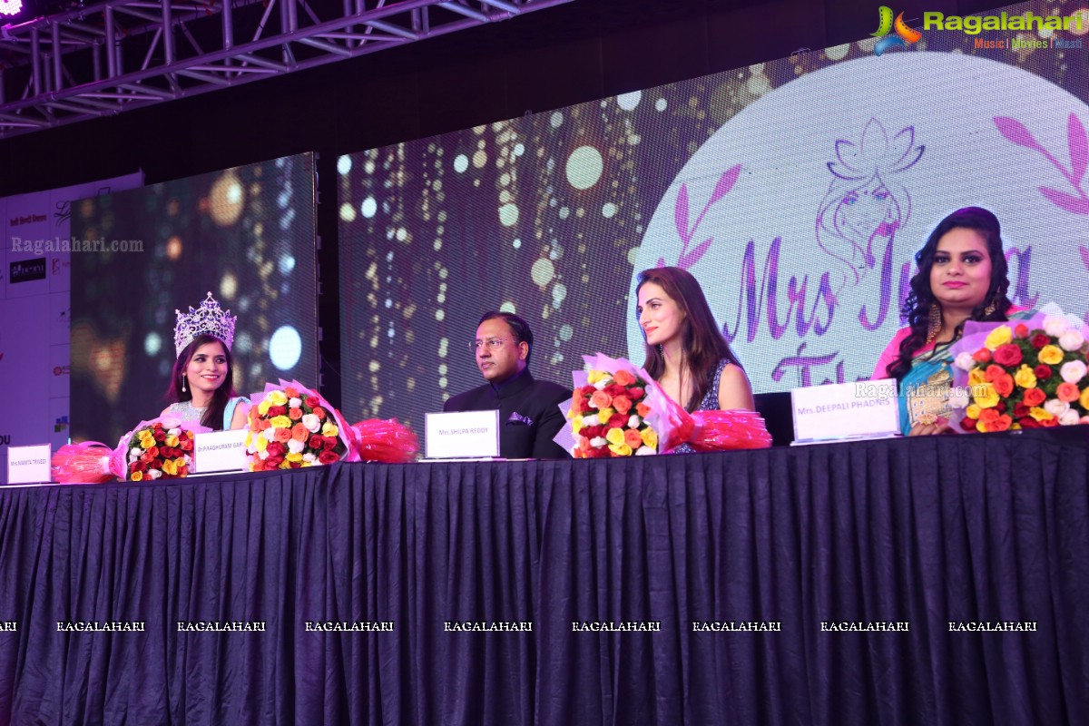 Mrs. India Telangana 2018 Grand Finale at The Park