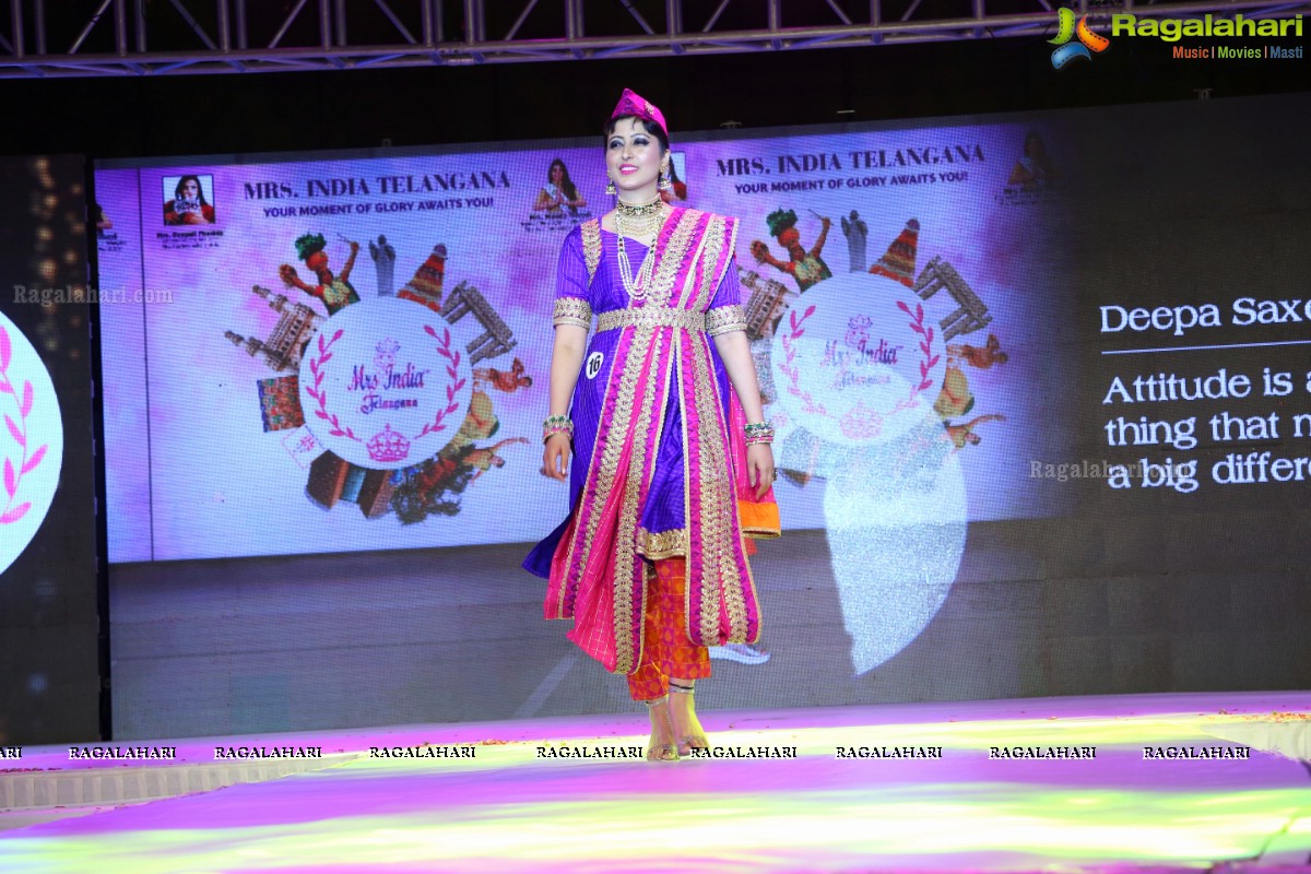 Mrs. India Telangana 2018 Grand Finale at The Park