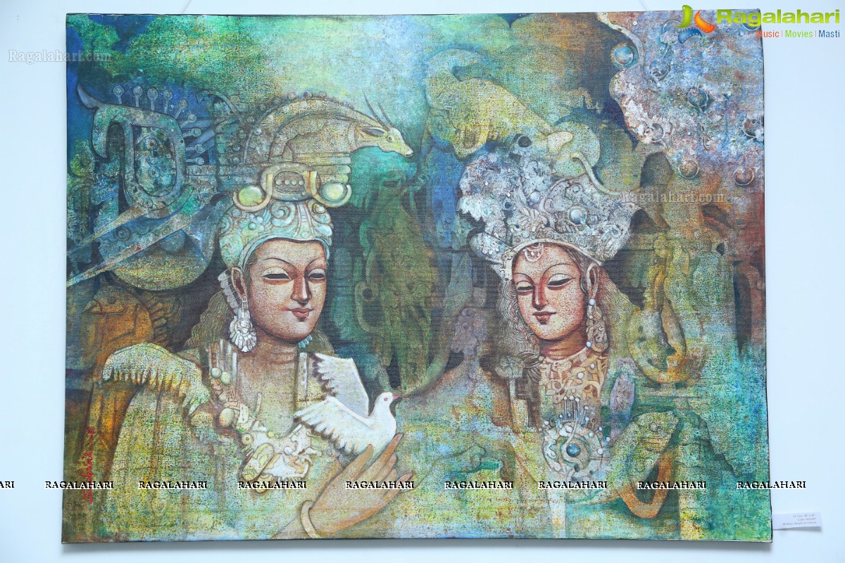 Aalankritha Art Gallery Presents A Painting Exhibition Titled Mystical