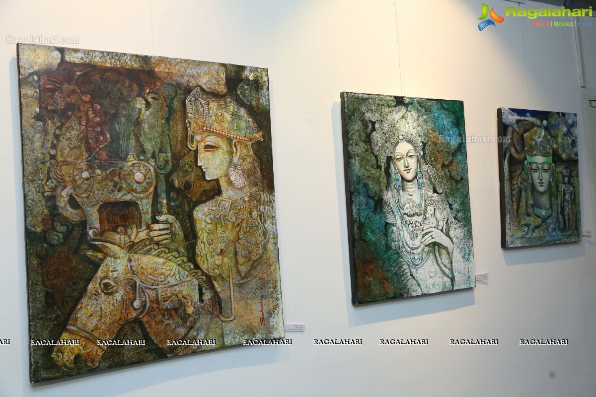 Aalankritha Art Gallery Presents A Painting Exhibition Titled Mystical