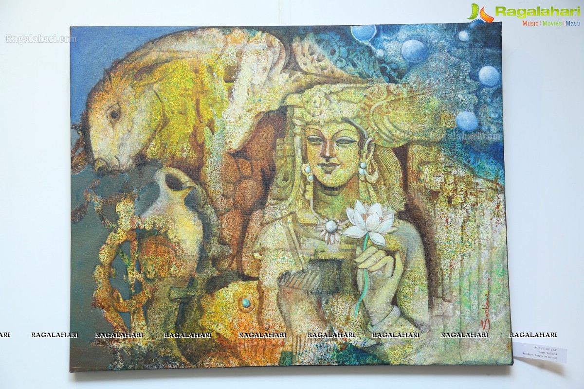 Aalankritha Art Gallery Presents A Painting Exhibition Titled Mystical