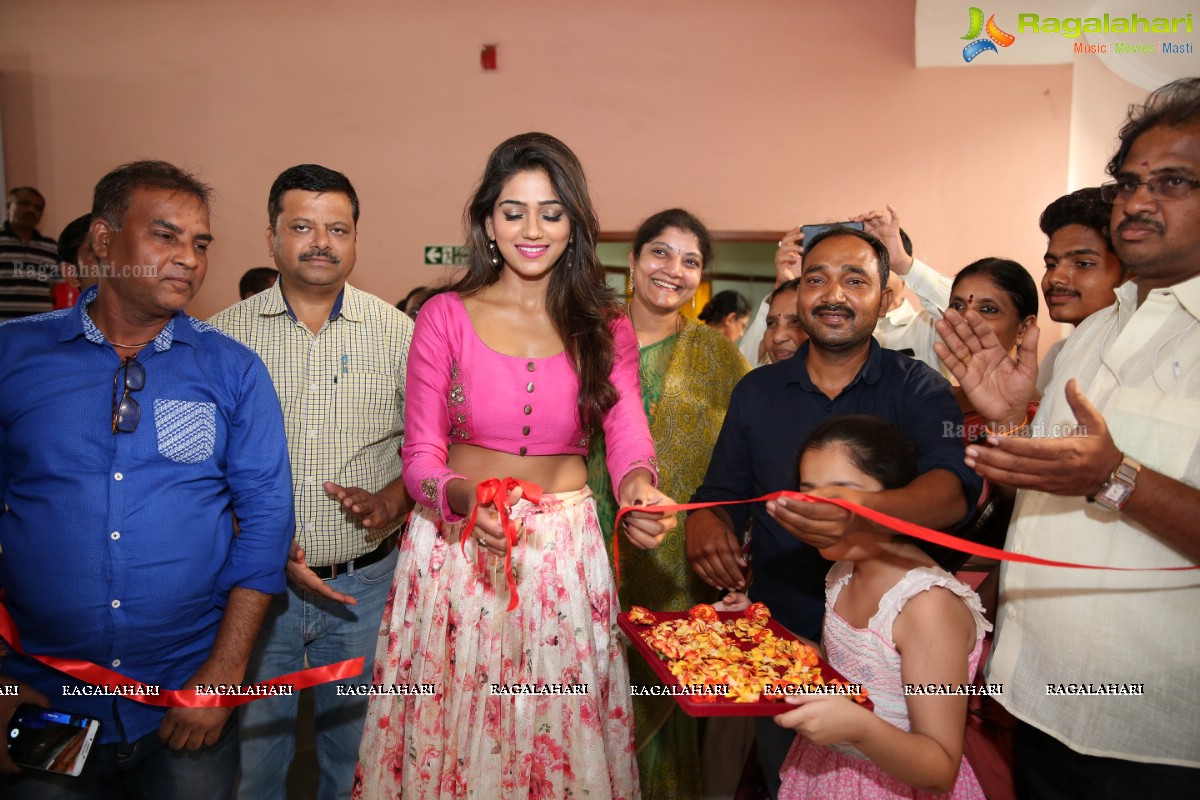 Shalu Chourasiya inaugurates National Silk Expo 2018 at Shilpakala Vedika