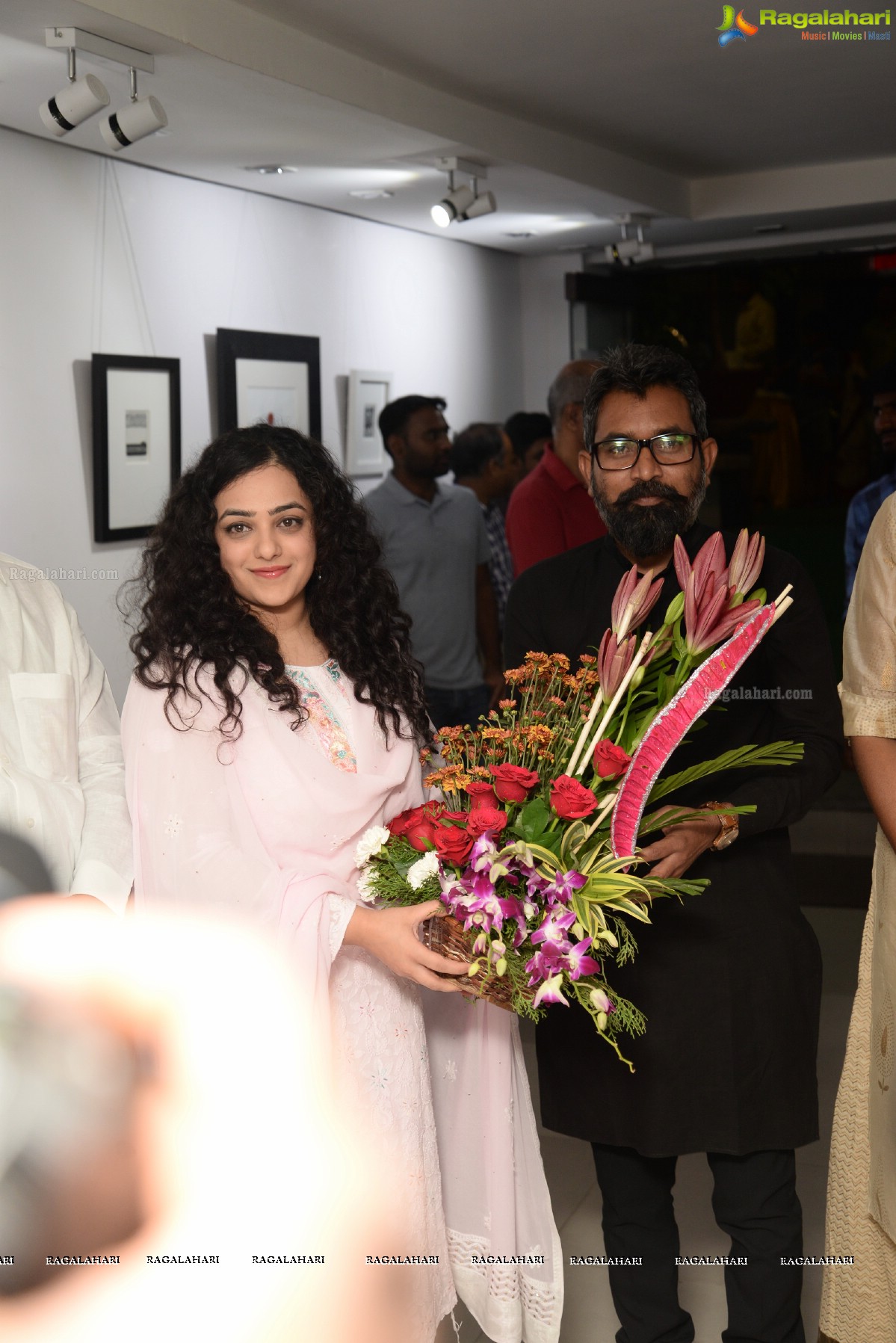 Nithya Menen launches Gaze - Solo Show by Gnana Shekar VS at Icon Art Gallery